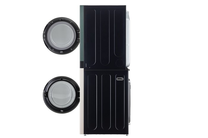 Tháp giặt sấy LG WashTower Inverter giặt 21 kg - sấy 16 kg WT2116SHEG Màu Xanh rêu