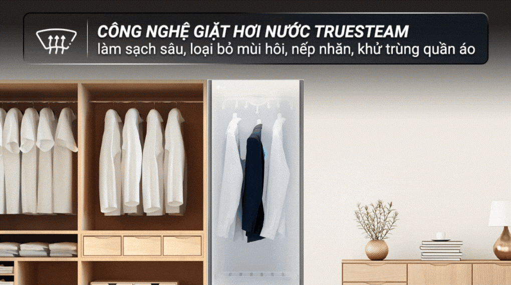 Tủ chăm sóc quần áo thông minh LG S5BOC