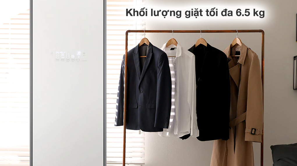 Tủ chăm sóc quần áo thông minh LG S5BOC - Khối lượng giặt - Chương trình giặt 
