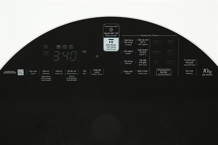 Máy giặt Hitachi Inverter 10 kg BD-100GV WH