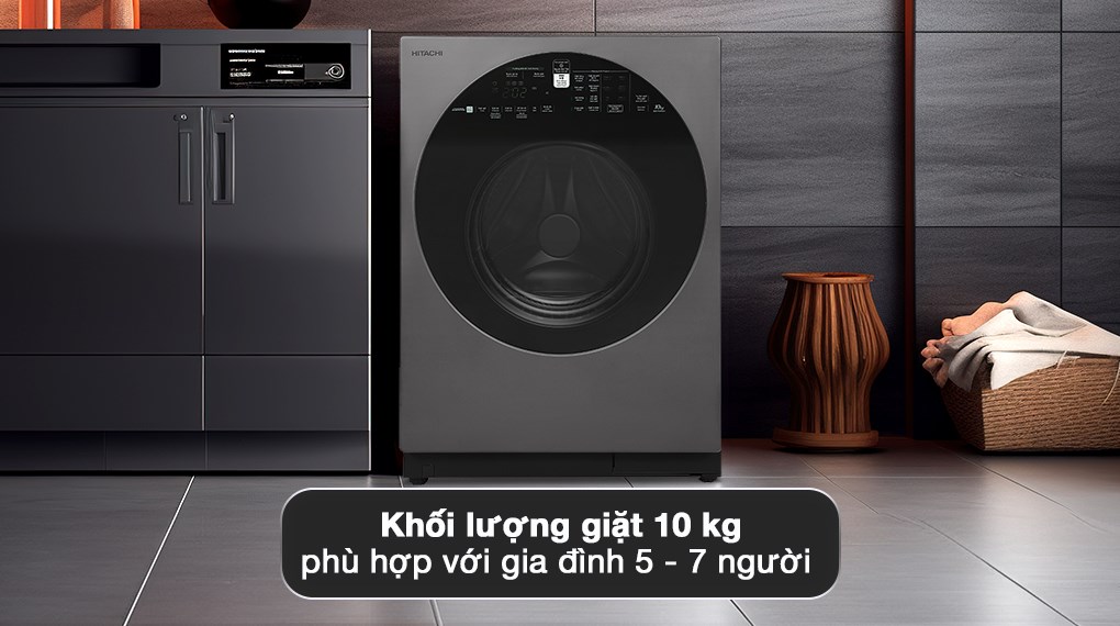 Máy giặt Hitachi Inverter 10 kg BD-100XGV MAG