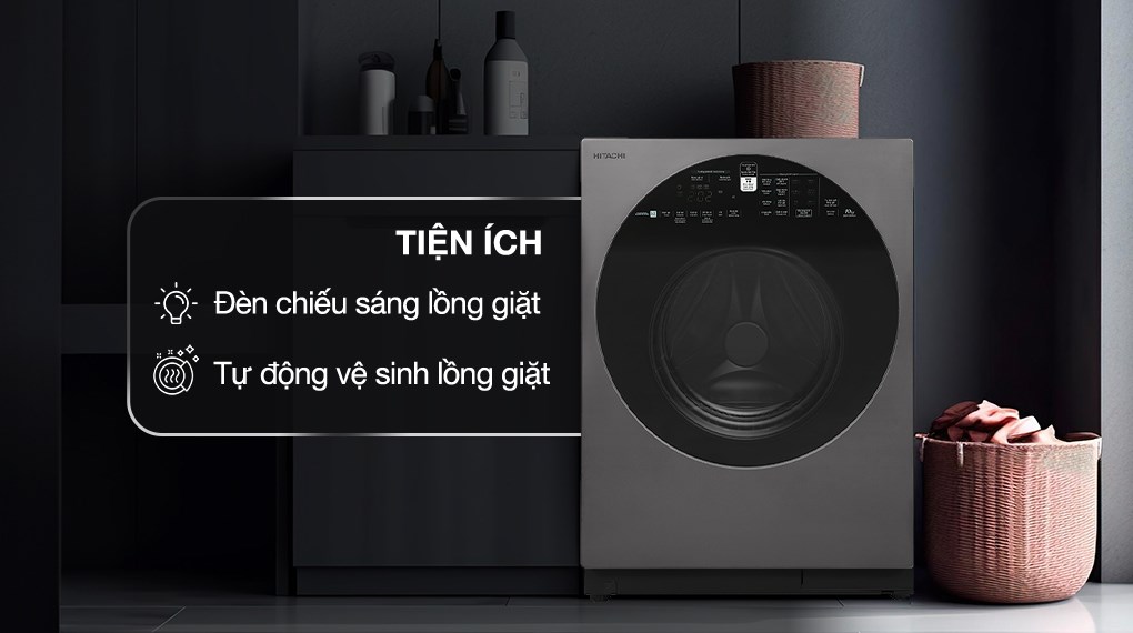 Máy giặt Hitachi Inverter 10 kg BD-100XGV MAG