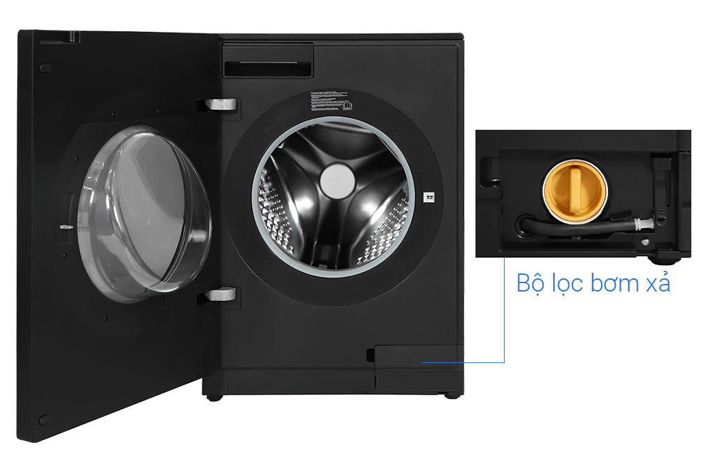 Máy giặt sấy Hitachi Inverter giặt 12 kg - sấy 8 kg BD-D120XGV MAG Màu Xám