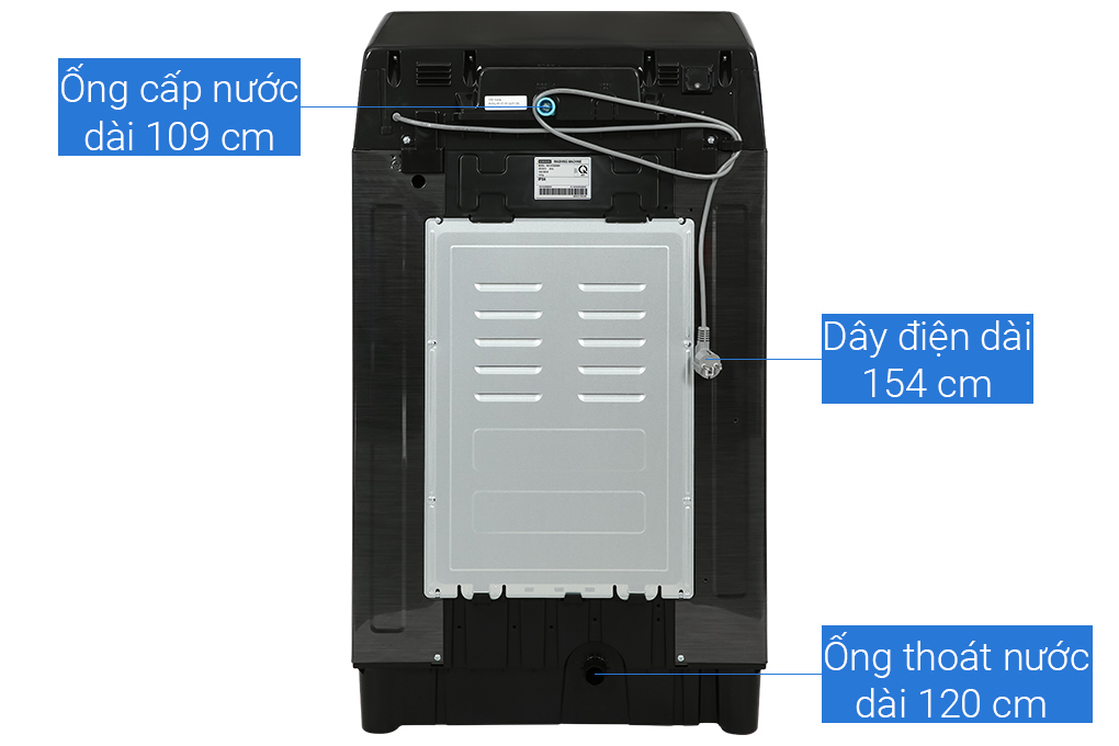 Máy giặt Samsung Inverter 14 kg WA14CG5886BVSV Màu Đen