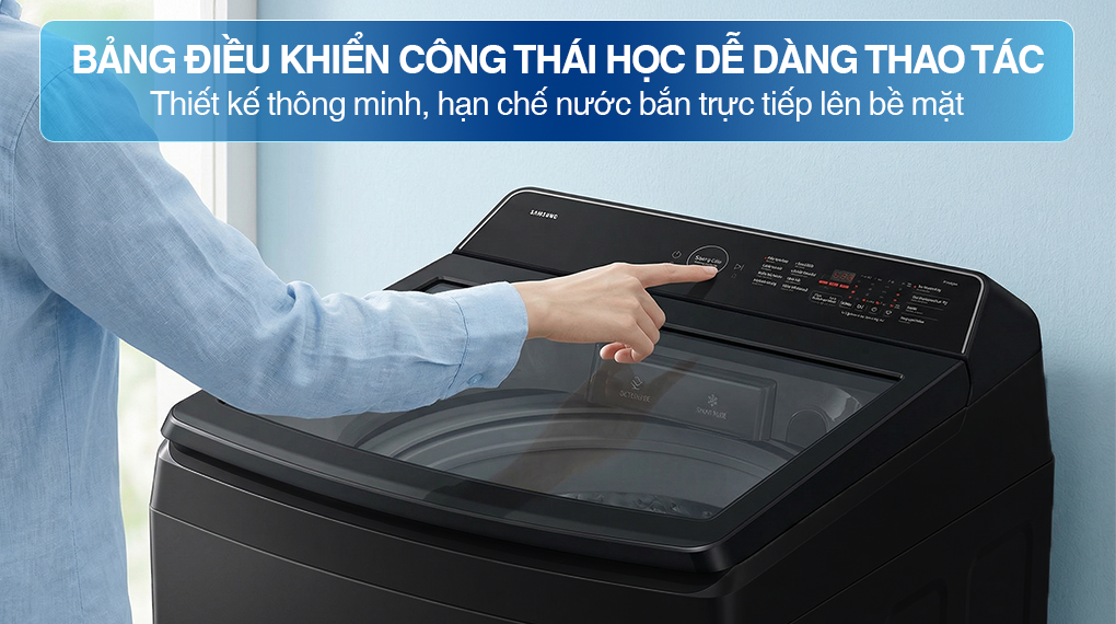 Máy giặt Samsung Inverter 12 kg WA12CG5745BVSV