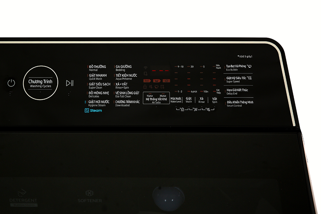 Máy giặt Samsung Inverter 17 kg WA17CG6886BVSV Màu Đen