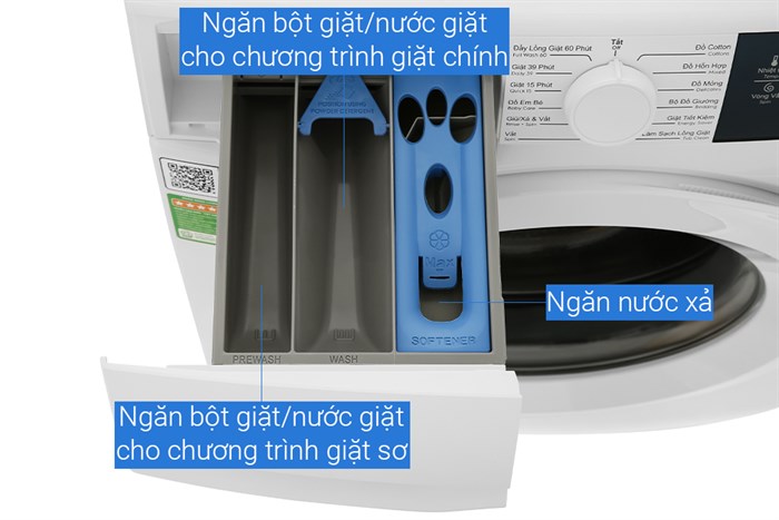 Máy giặt Electrolux UltimateCare 300 Inverter 10 kg EWF1024D3WB Màu Trắng