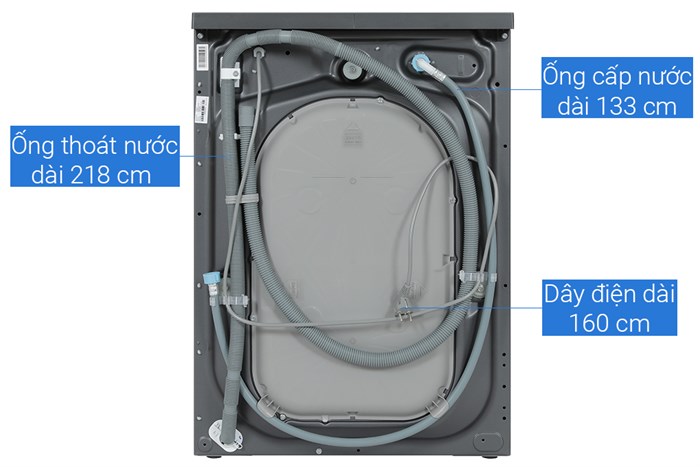 Máy giặt Electrolux UltimateCare 300 Inverter 10 kg EWF1024M3SB Màu Xám