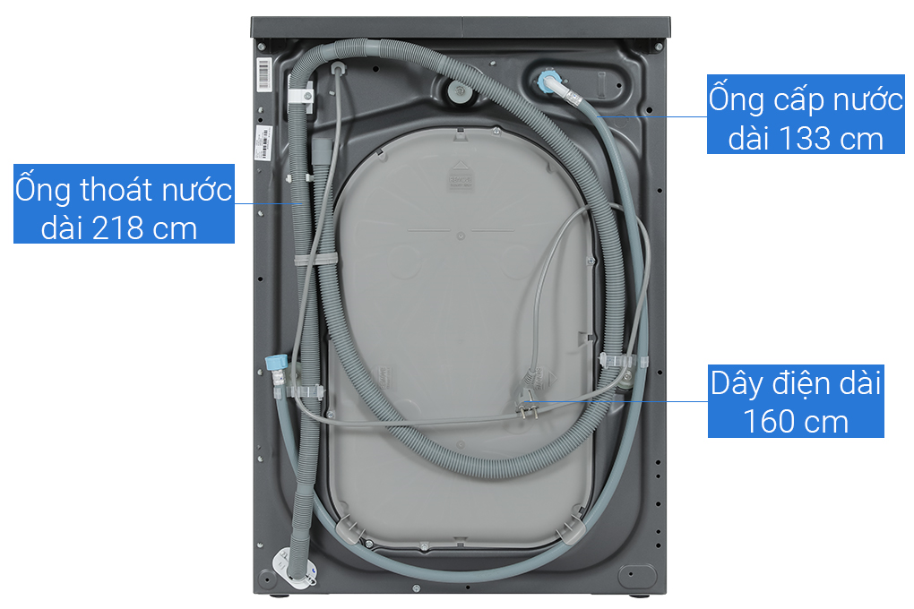 Máy giặt Electrolux UltimateCare 300 Inverter 10 kg EWF1024M3SB Màu Xám