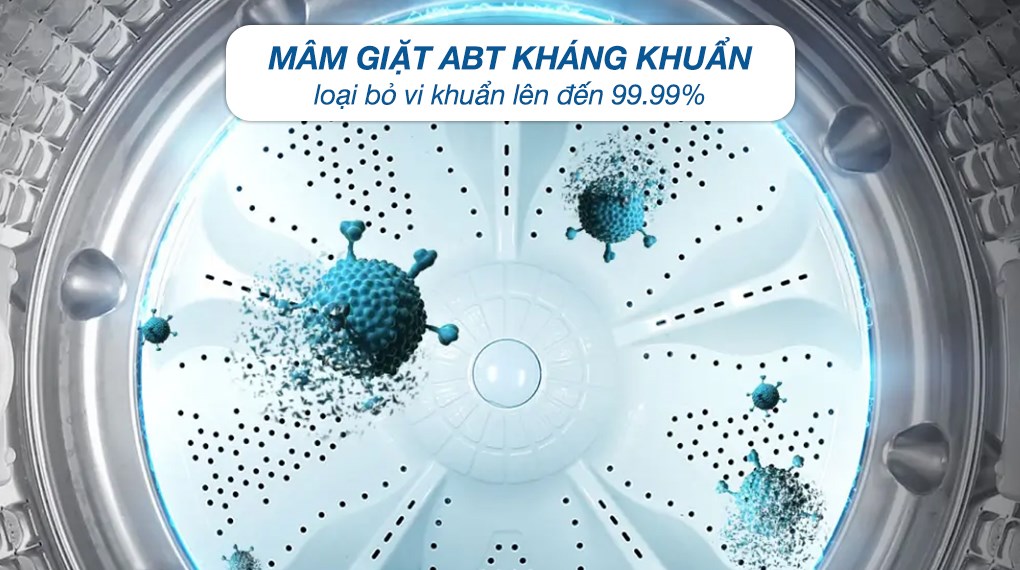 Máy giặt Aqua Inverter 12 kg AQW-DR120HT BK