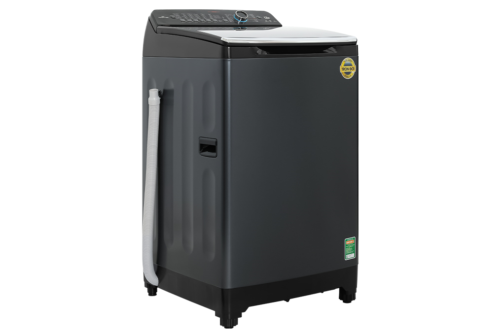 Máy giặt Aqua Inverter 12 kg AQW-DR120HT BK Màu Xám