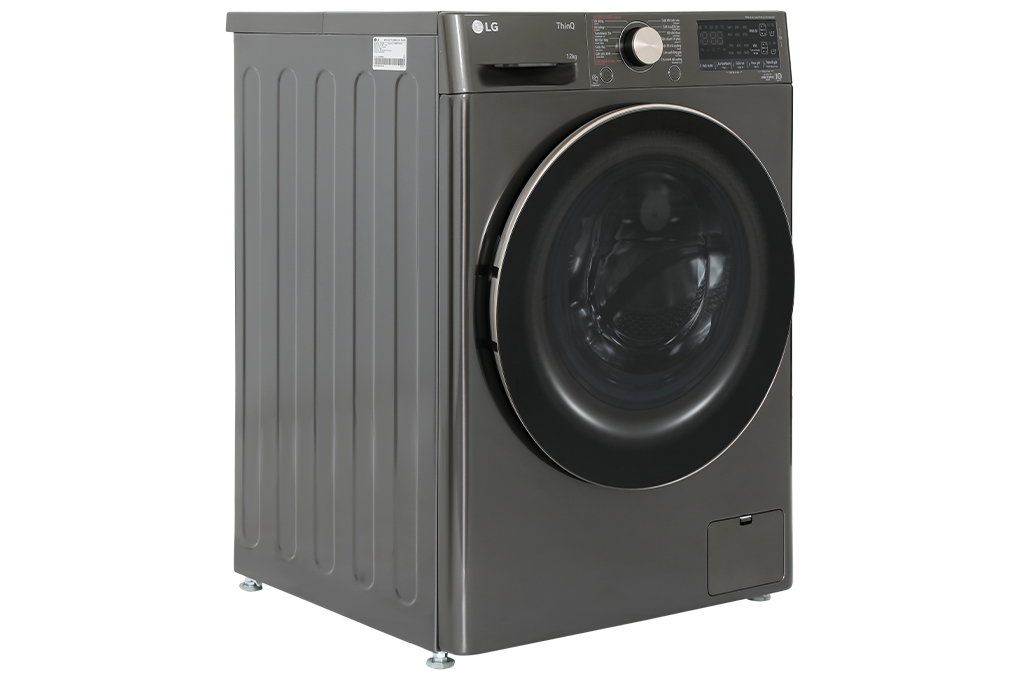 Máy giặt LG AI DD Inverter 12 kg FV1412S3BA Màu Đen