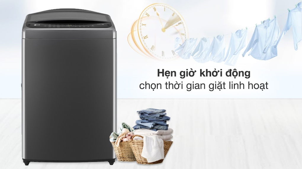 Máy giặt LG Inverter 14 TV2514DV3B - Tiện ích 