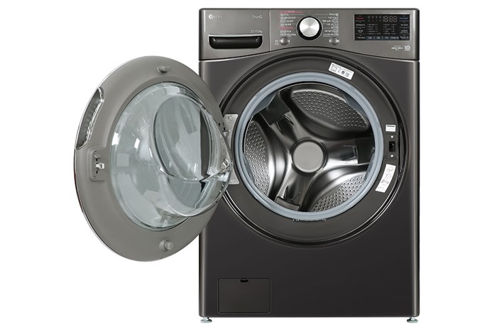 Máy giặt sấy LG AI DD Inverter giặt 21 kg - sấy 12 kg F2721HVRB Màu Đen