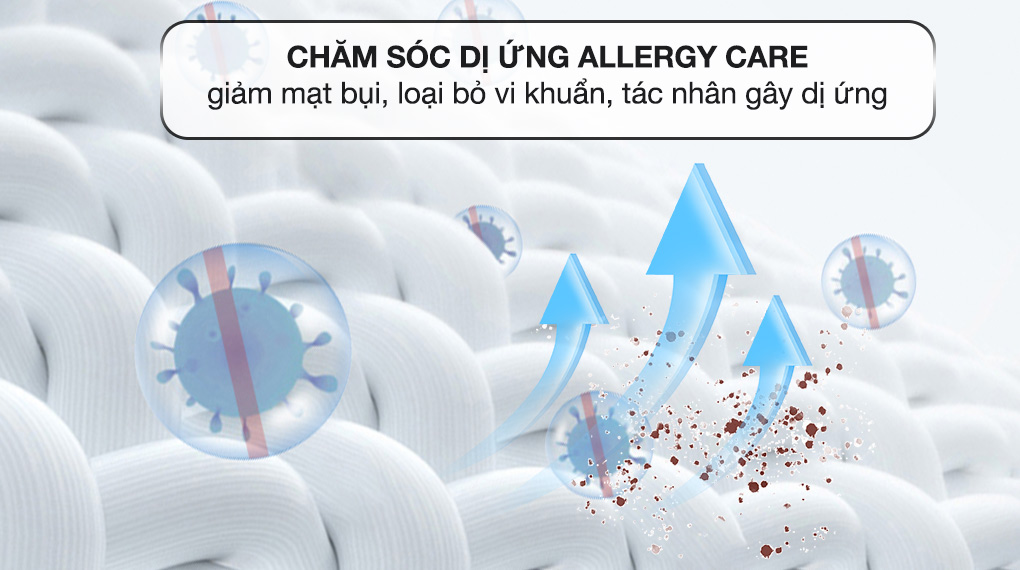 Máy giặt sấy LG Inverter 14 kg WT1410NHB Allergy Care