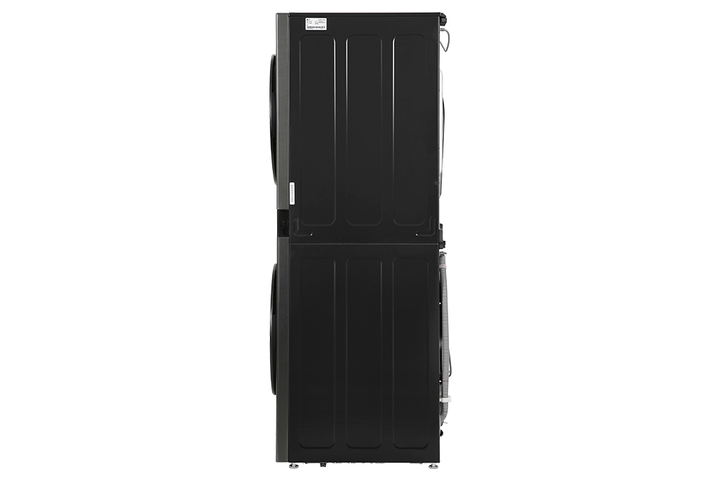 Tháp giặt sấy LG WashTower Inverter giặt 14 kg - sấy 10 kg WT1410NHB Màu Đen