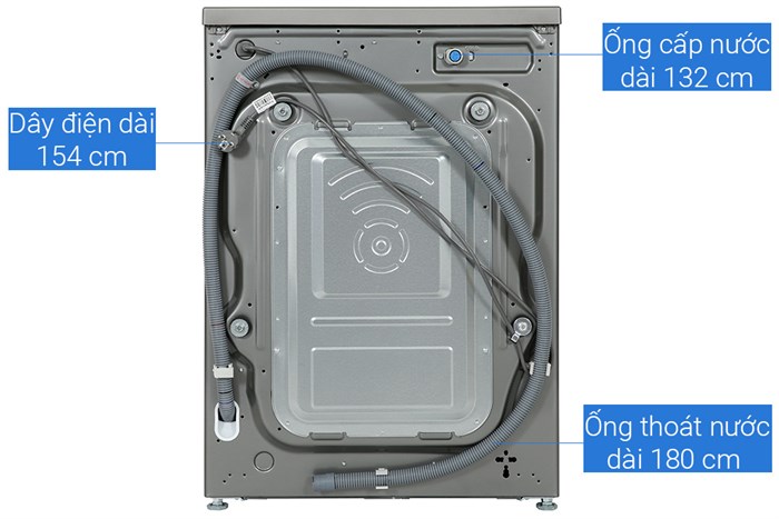 Máy giặt LG AI DD Inverter 14 kg FV1414S3P Màu Xám