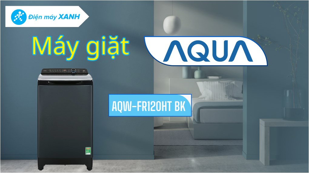 Máy giặt Aqua 12 kg AQW-FR120HT BK