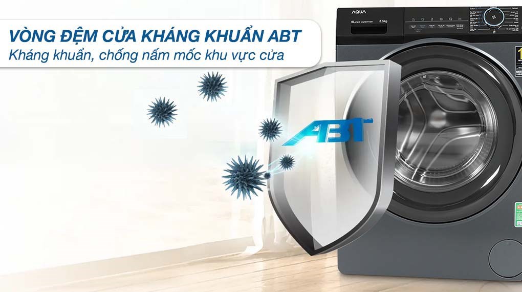 Máy giặt Aqua Inverter 8.5 kg AQD-A852J BK