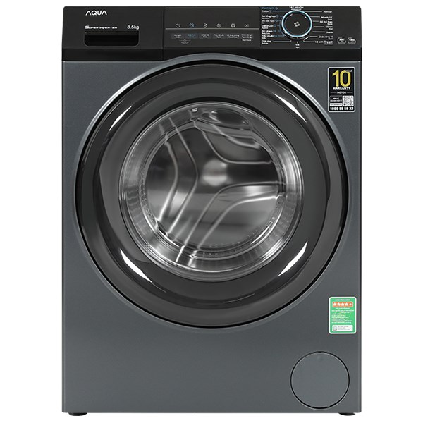 Máy giặt Aqua Inverter 8.5 KG AQD-A852J BK - giá tốt, có trả góp