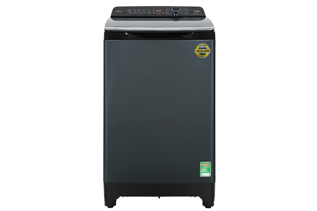 Máy giặt Aqua Inverter 10.5 kg AQW-DR105JT BK Màu Đen