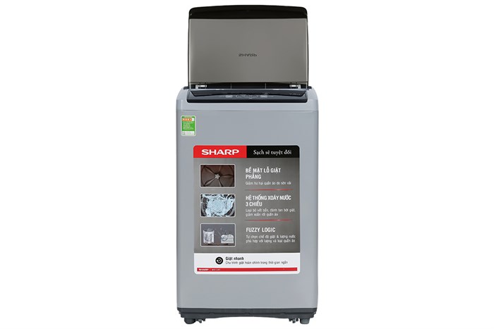 Máy giặt Sharp 7.5 Kg ES-Y75HV-S Màu Xám