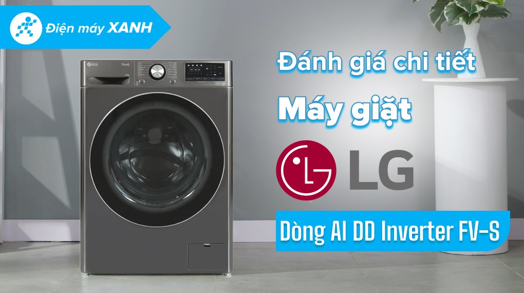 Máy giặt LG AI DD Inverter 12 kg FV1412S3B