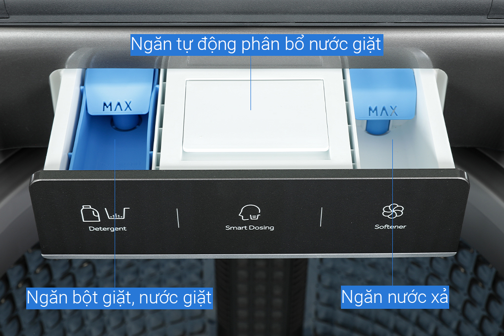 Máy giặt Aqua Inverter 16 kg AQW-DR160UHT PS Màu Bạc