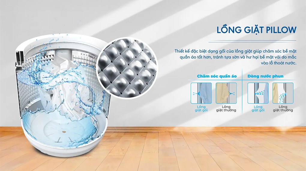 Máy giặt Aqua 14 kg AQW-FR140UHT SS