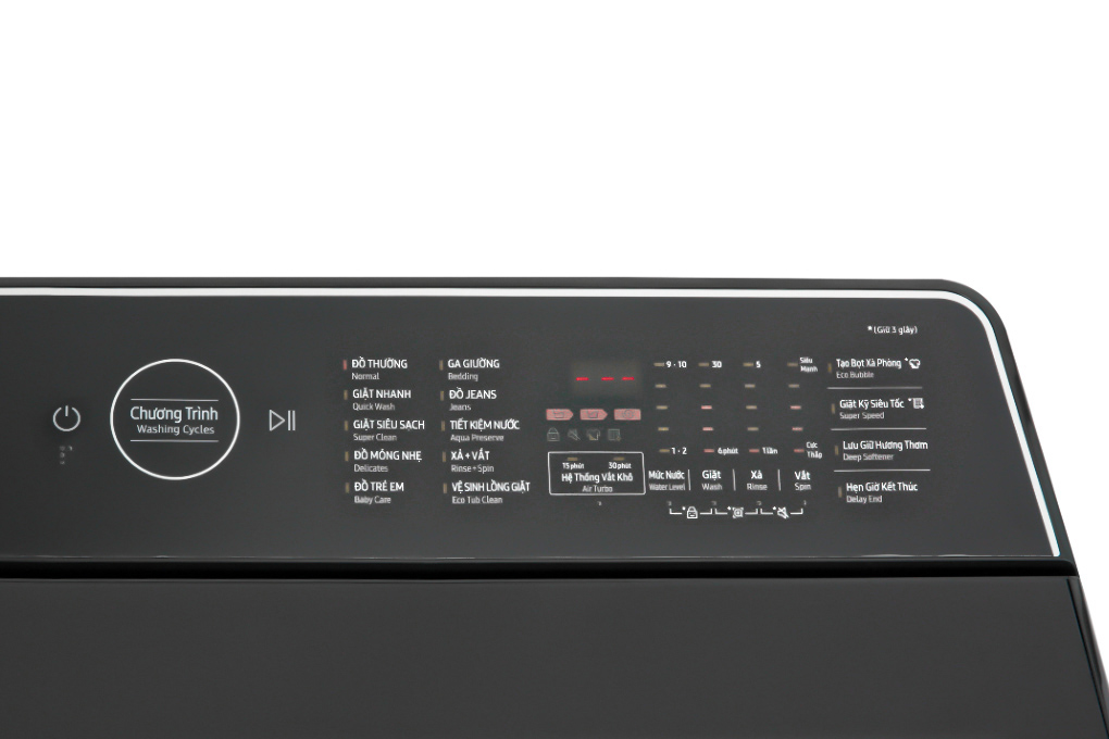 Máy giặt Samsung Ecobubble Inverter 10.5 kg WA10CG5745BDSV Màu Đen - Xám