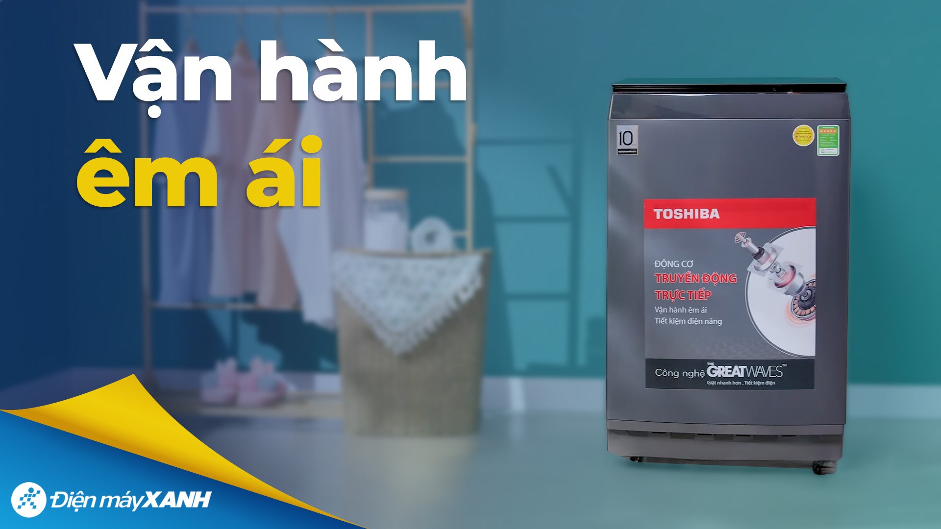 Máy giặt Toshiba Inverter 12 kg AW-DUK1300KV (MK)