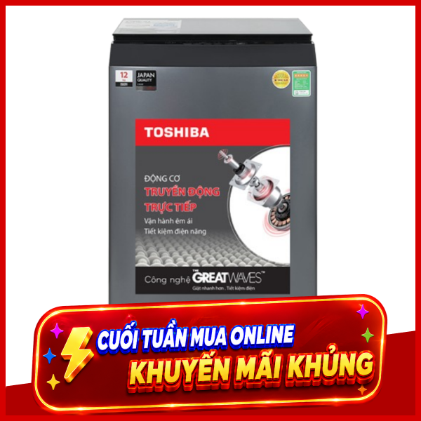 Toshiba Inverter 12 Kg AW-DUK1300KV (MK)