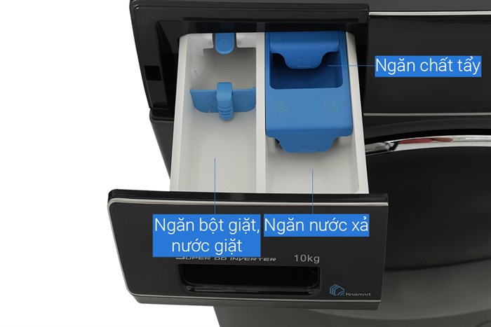 Máy giặt Aqua Inverter 10 kg AQD-DW1000J.BK Màu Đen