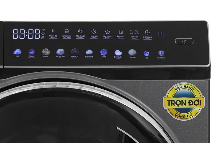 Máy giặt Aqua Inverter 10 kg AQD-DW1000J.BK Màu Đen