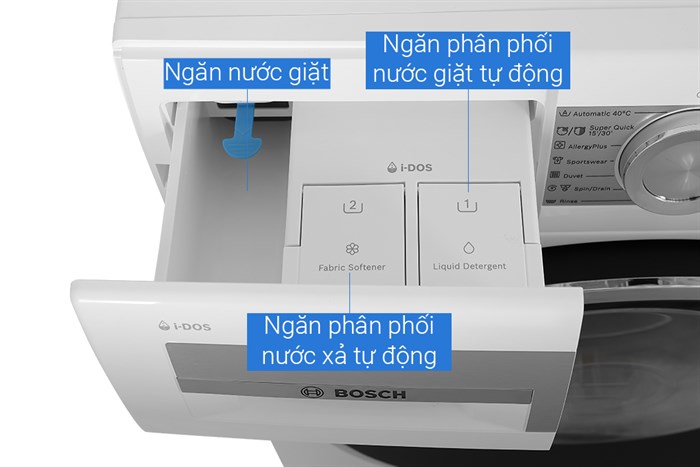 Máy giặt Bosch 10 kg WGG254A0SG Màu Trắng