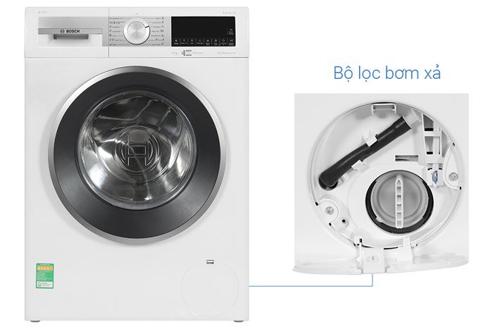 Máy giặt Bosch 10 kg WGG254A0SG Màu Trắng