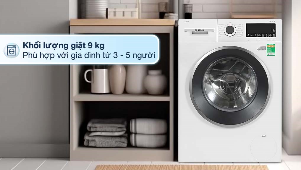 Máy giặt Bosch 9 kg WGG244A0SG