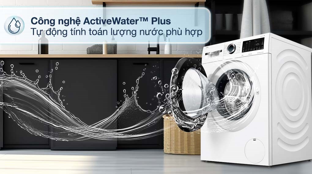 Máy giặt Bosch 9 kg WGG244A0SG