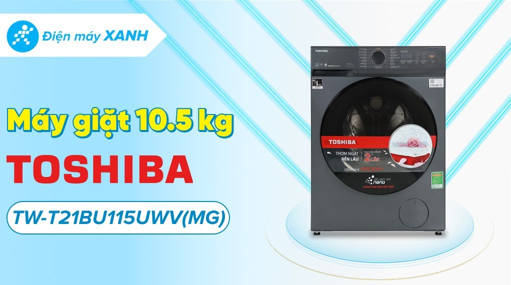 Máy giặt Toshiba Inverter 9.5 kg TW-T21BU105UWV(MG)