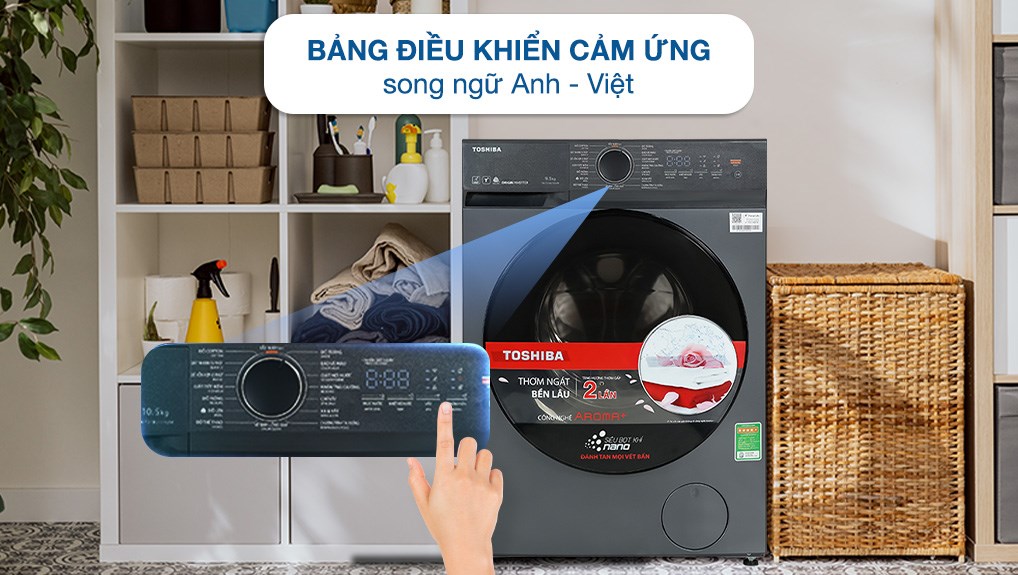 Máy giặt Toshiba Inverter 9.5 kg TW-T21BU105UWV(MG) - 4