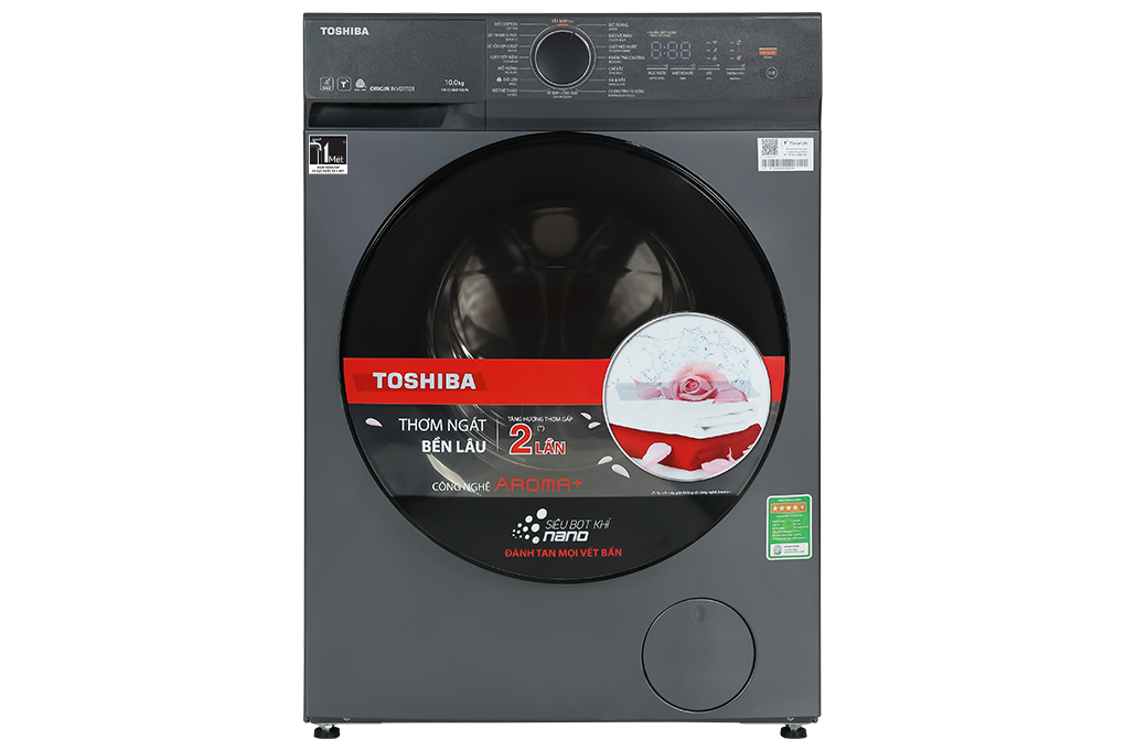 Máy giặt Toshiba Inverter 10 kg TW-T21BU110UWV(MG) Màu Xám đậm