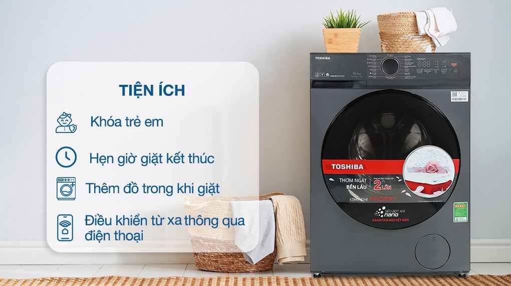 Máy giặt Toshiba Inverter 10.5 kg TW-T21BU115UWV(MG)