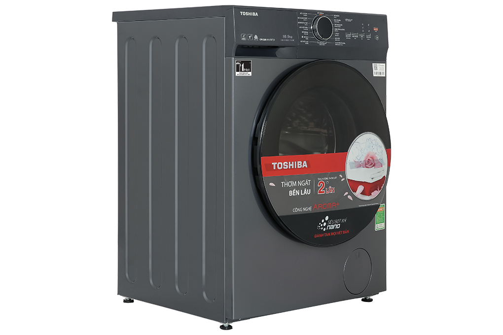 Máy giặt Toshiba Inverter 10.5 kg TW-T21BU115UWV(MG) Màu Xám đậm