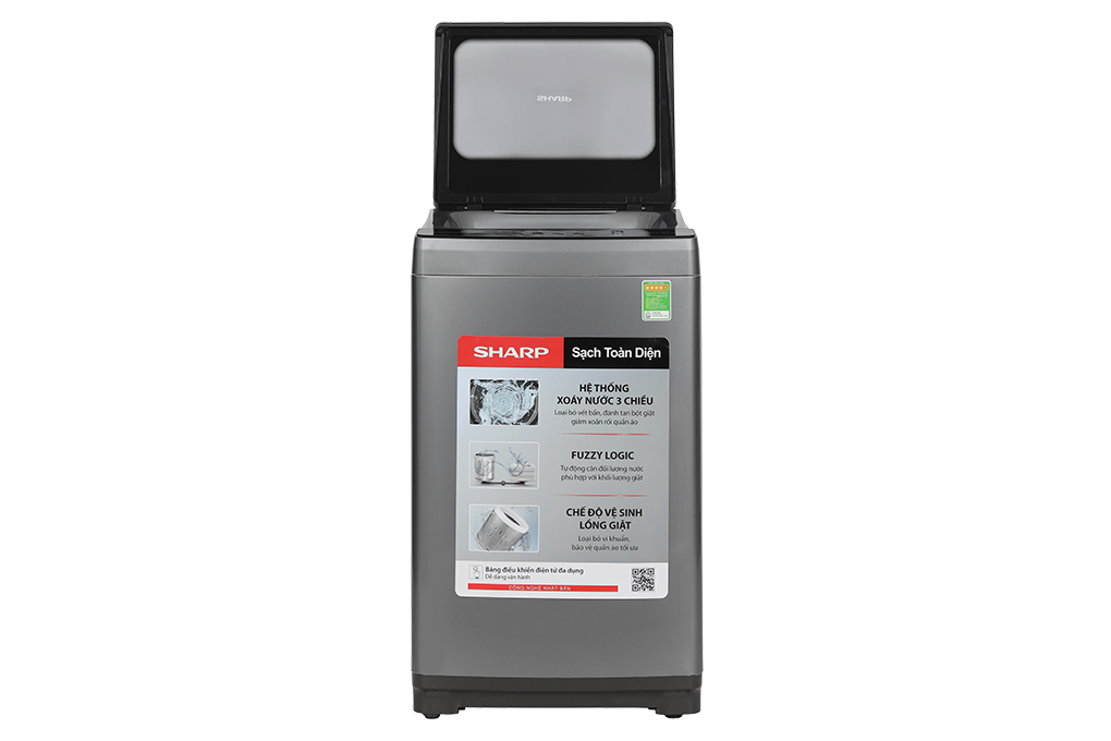 Máy giặt Sharp 10 kg ES-W10NV-GY - 2