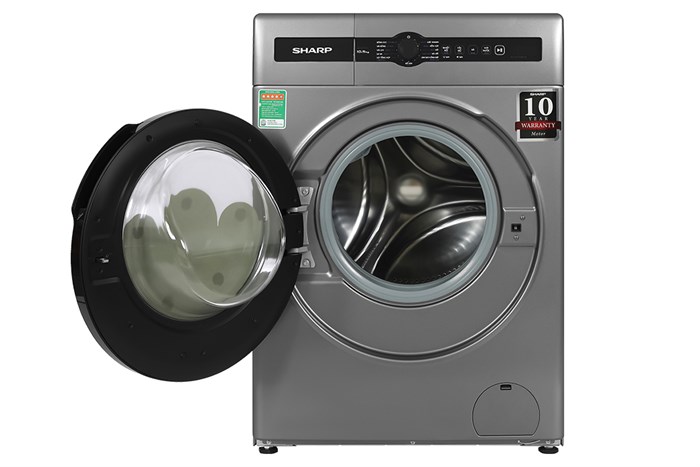 Máy giặt Sharp Inverter 10.5 kg ES-FH105BV-B Màu Xám đậm