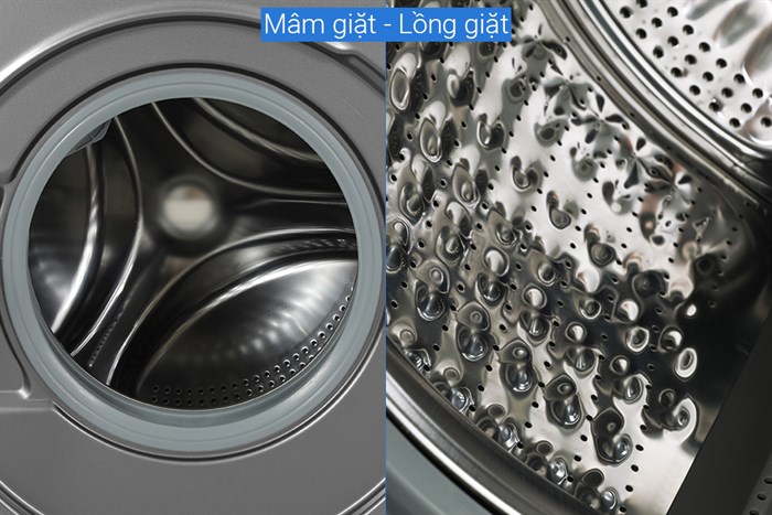 Máy giặt Sharp Inverter 10.5 kg ES-FH105BV-B Màu Xám đậm