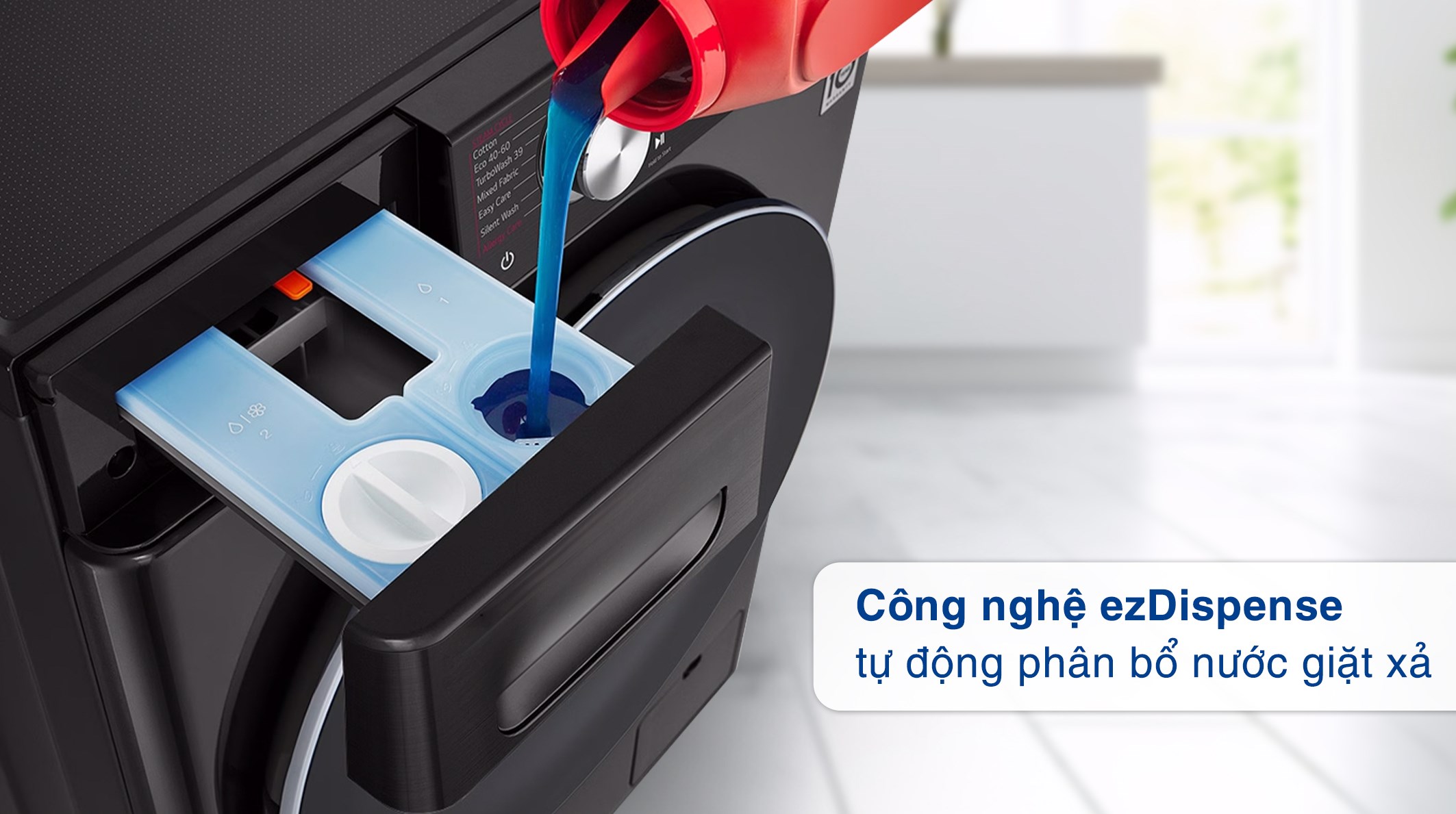 Máy giặt sấy LG Inverter giặt 12 kg - sấy 7 kg FV1412H3BA