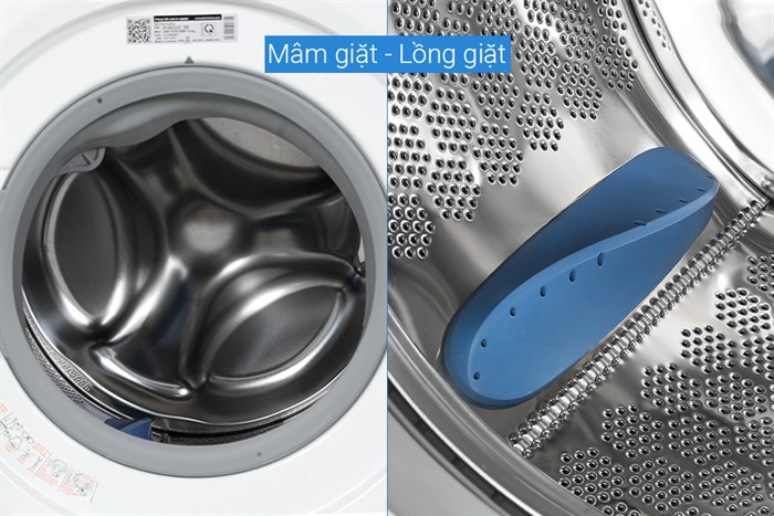 Máy giặt Electrolux Inverter UltimateCare 100 10 kg EWF1025DQWB Màu Trắng