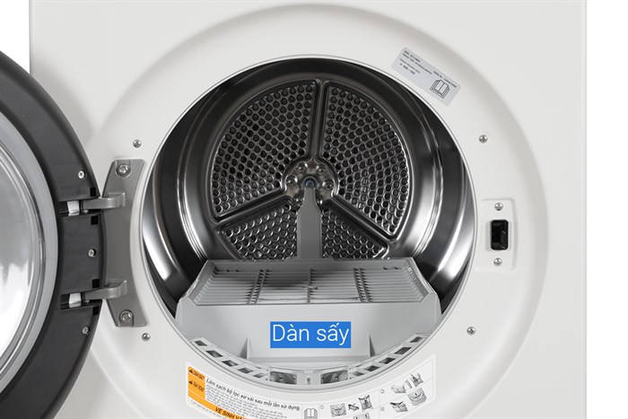 Tháp giặt sấy LG WashTower Inverter giặt 14 kg - sấy 10 kg WT1410NHE Màu Màu be