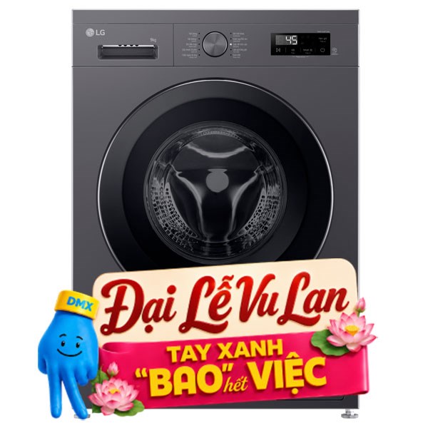 Máy giặt LG Inverter 9 kg FB1209S6M